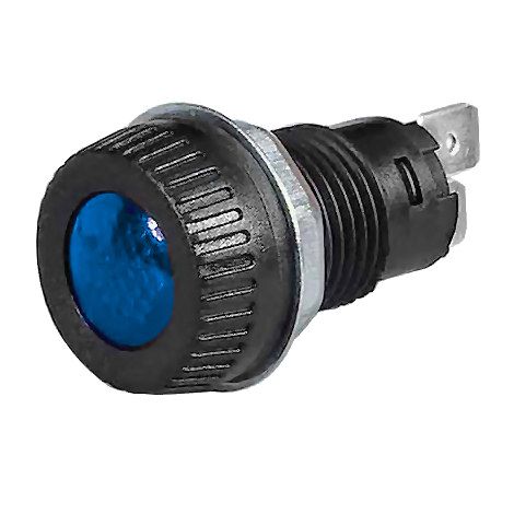 Durite 0-609-62 Blue Warning Light for 17mm diameter hole - Requires 9mm BA9s Bulb Maximum 2W PN: 0-609-62
